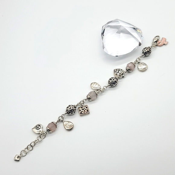 Brighton "Enjoy Every Moment" Go Red Campaign for Cancer Awareness bracelet 🩷 - Picture 10 of 11